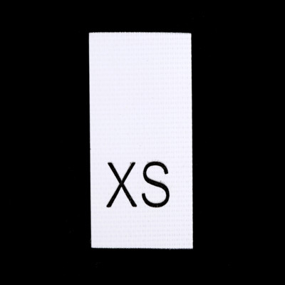 Р-XSПБ XS - размерник - белый (уп.1000 шт) (0)