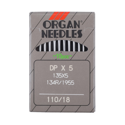 Иглы ORGAN DPх134 №110/18 (уп.10шт) (0)