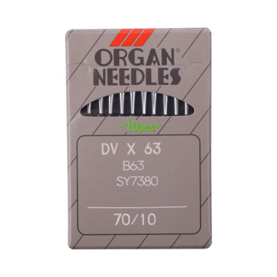 Иглы ORGAN DVх63 №70/10 (уп.10шт) (0)