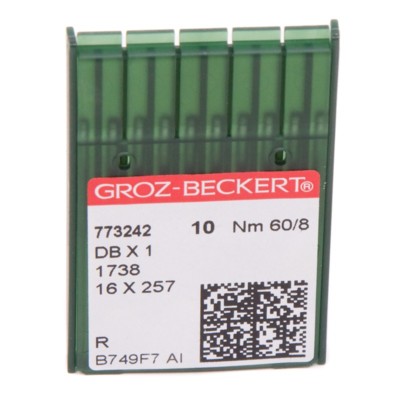 Иглы GROZ-BECKERT DBx1 №60 (уп.10шт.)0