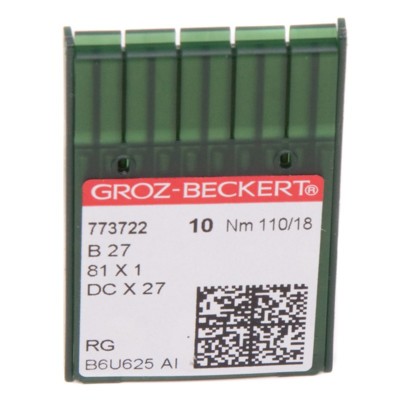 Иглы GROZ-BECKERT DCx27 №110 (уп.10шт.)0