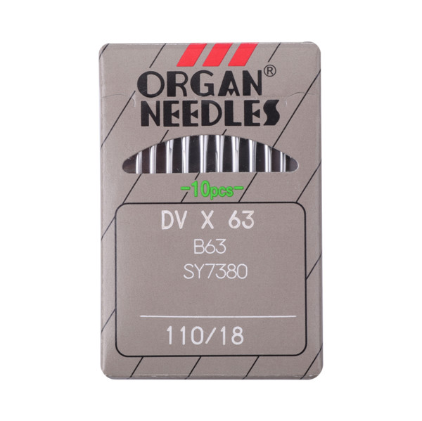 Иглы ORGAN DVх63 №110/18 (уп.10шт)0