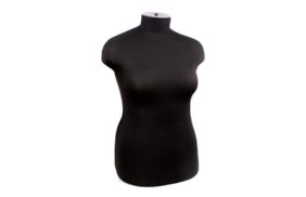 манекен женский р52 (104-84-110) мягкий цв чёрный купить по цене 9266 руб - в интернет-магазине Веллтекс | Орел
