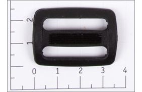 пряжка двухщелевая 25мм пластик цв черный (уп 100шт) дщ-25 пп купить по 1.3 - в интернет - магазине Веллтекс | Орел
.