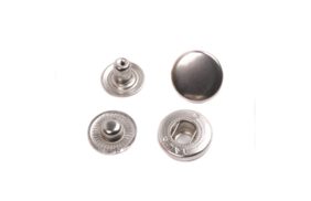 кнопка l-15 цв никель сталь 15мм (уп ок.72шт) veritas купить по цене 360 руб - в интернет-магазине Веллтекс | Орел
