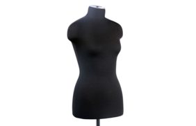 манекен женский р50 (100-79-106) мягкий цв чёрный купить по цене 9266 руб - в интернет-магазине Веллтекс | Орел
