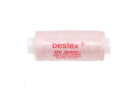 нитки швейные 40/2 400 ярд. цв.036 бело-розовый bestex купить по 17.3 - в интернет - магазине Веллтекс | Орел
.
